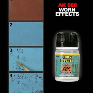 AK Interactive AK088 Weathering Chipping Effects Acrylic Fluid Enamel 35ml